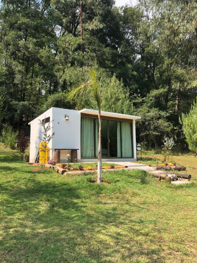 Romanticas Cabanas En Bosque Acaxochitlán Exteriér fotografie