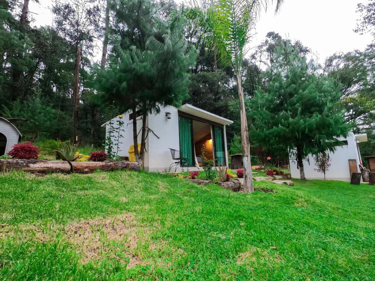 Romanticas Cabanas En Bosque Acaxochitlán Exteriér fotografie