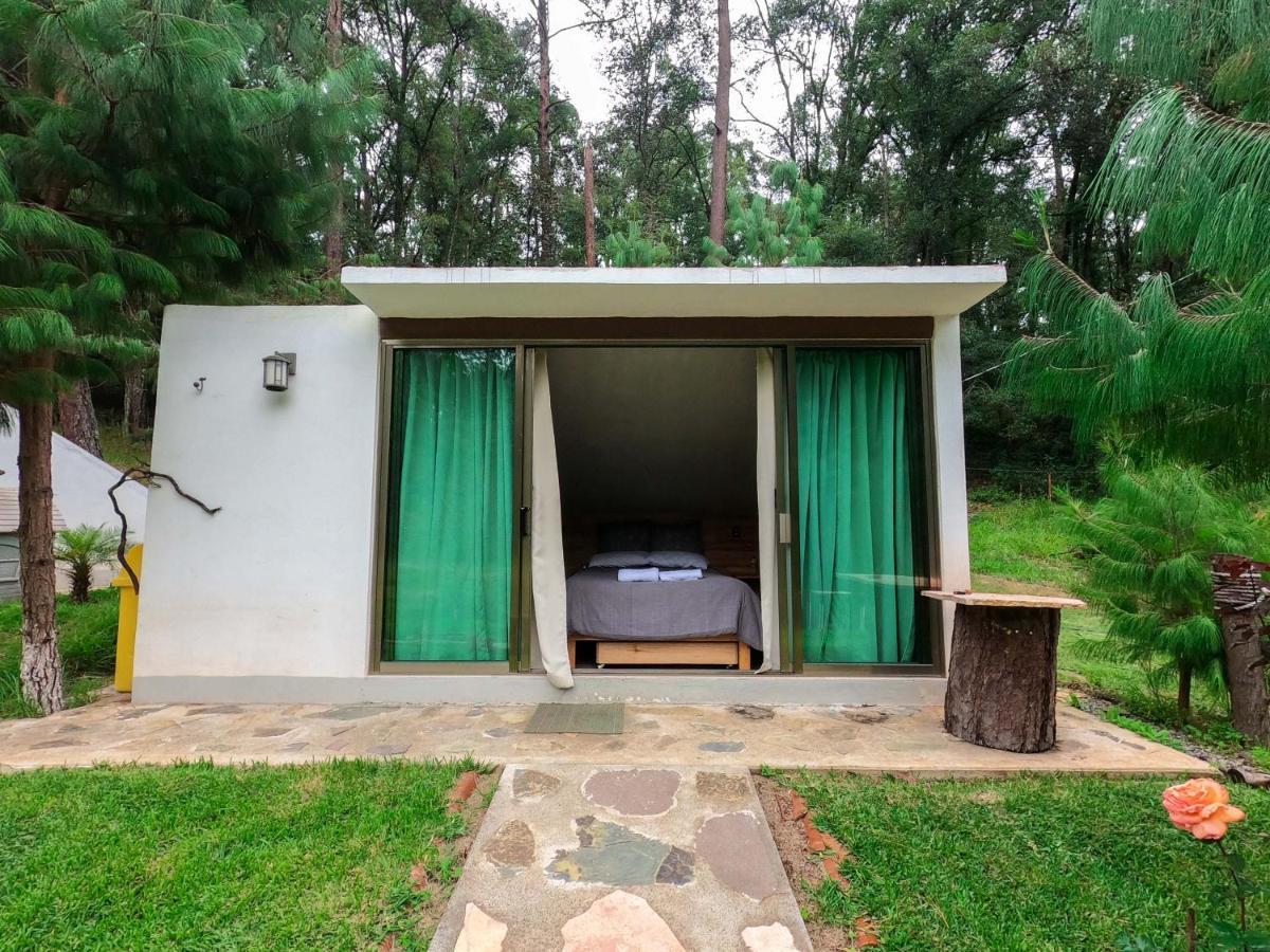 Romanticas Cabanas En Bosque Acaxochitlán Exteriér fotografie