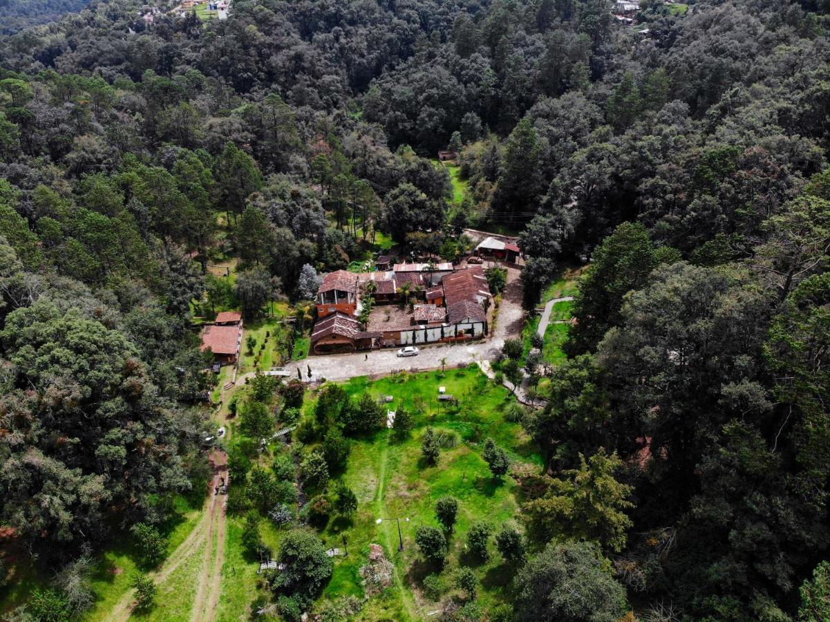 Romanticas Cabanas En Bosque Acaxochitlán Exteriér fotografie